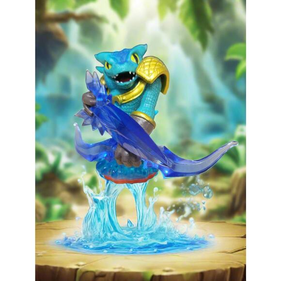2014 Activision Skylanders Trap Team Snap Shot Blue Elemental Video Game Figure - Picture 1 of 6
